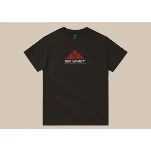 Terminator Movie T-Shirt, Skynet, Arnold Schwarzenegger, 1991 - HQ Retro Print, Heavyweight Unisex Crewneck Tee