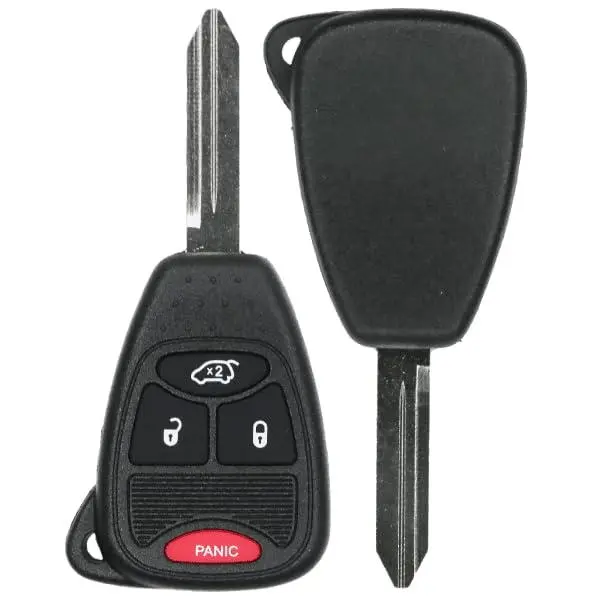 KEYS4LESS Replacement Keyless Remote Head Key Fob Compatible with Liberty 2005 2007 Fcc M3N5WY72XX M3N65981772 Part Number 04589053 04589053AC...