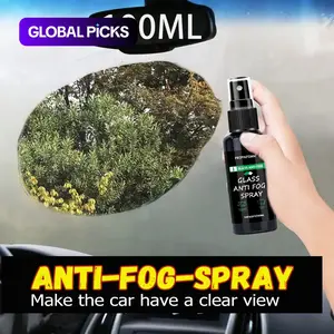 Anti-Fog Spray, Long-Lasting Liquid Defogger for Windshields, Car Glass, Helmets, Mirrors & Other Reflective Surfaces, Easy-to-Use Formula for Clear Vision & Powerful Fog Resistance