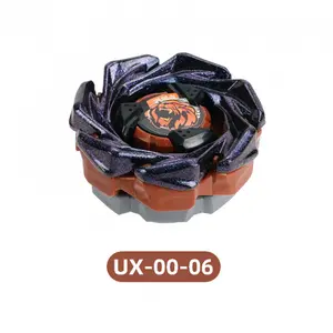 UX Series UX-00-06 Flame Claw Raging Lion Attack Spinner High burst impact, lion claw-shaped blades, black and orange color scheme Raging Lion + Flame Theme Limited Edition Design 4.8 cm (1.88 inches) Children's Gift Collectible Toy