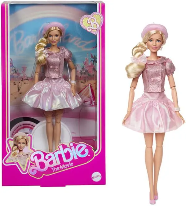Barbie Movie Convertible, Pink Dress  [COLLECTIBLES] Paper Doll