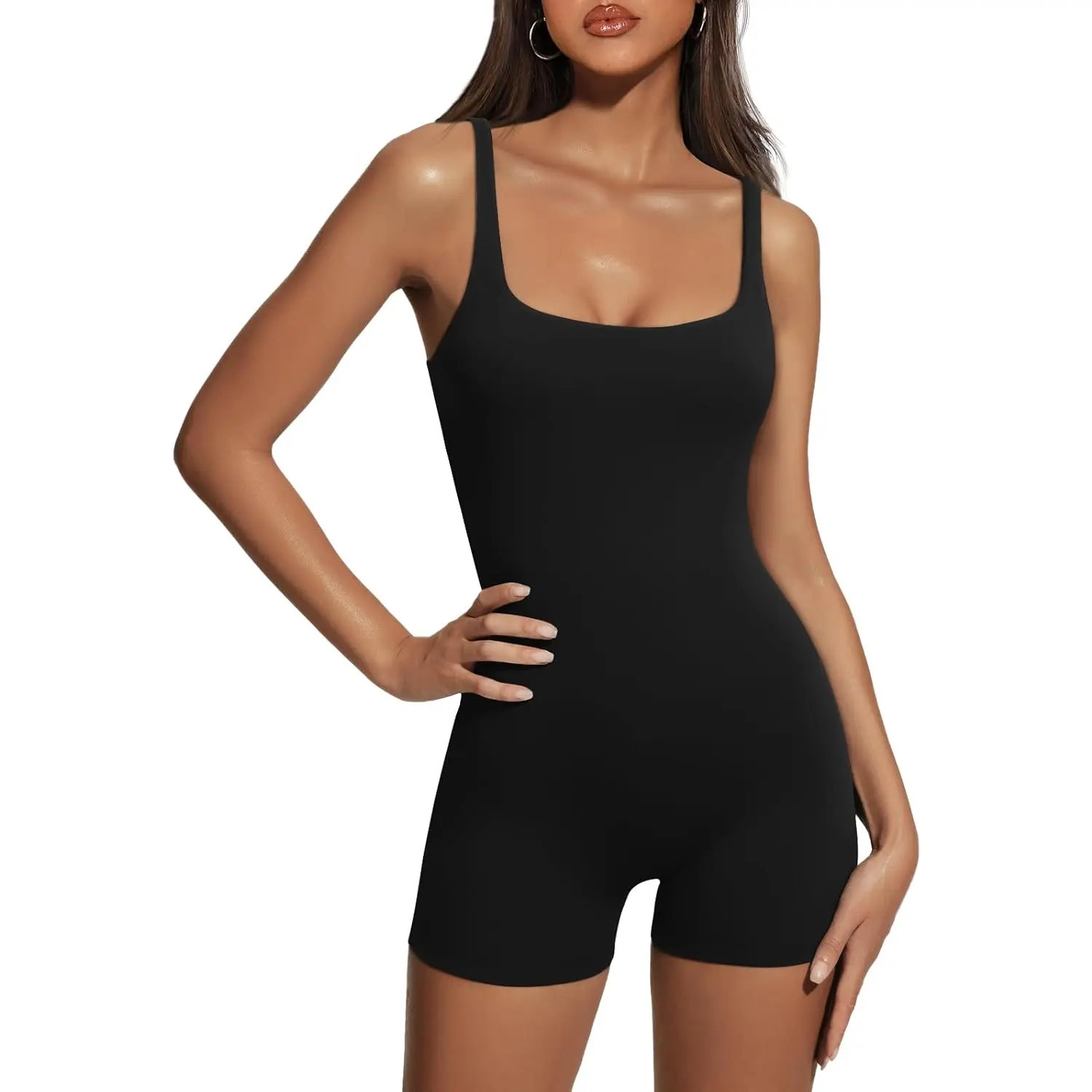 AUTOMET Womens jumpsuit short rompers AUTOMET Breathable Comfortable Comfort Fabric Womenswear Beach Casual Fit
