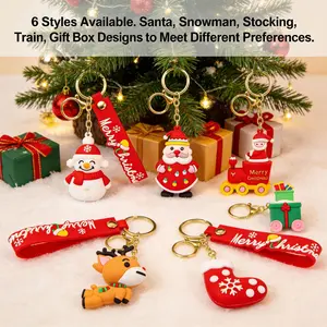 Christmas doll keychain pendant decoration small gift