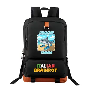 Tralalero Tralala- Unisex Travel Laptop Backpack, Business Anti Theft Slim Sturdy Laptops Backpack ,Water Resistant College School Computer Bag ，Perfect Birthday Gift for Friends & Family