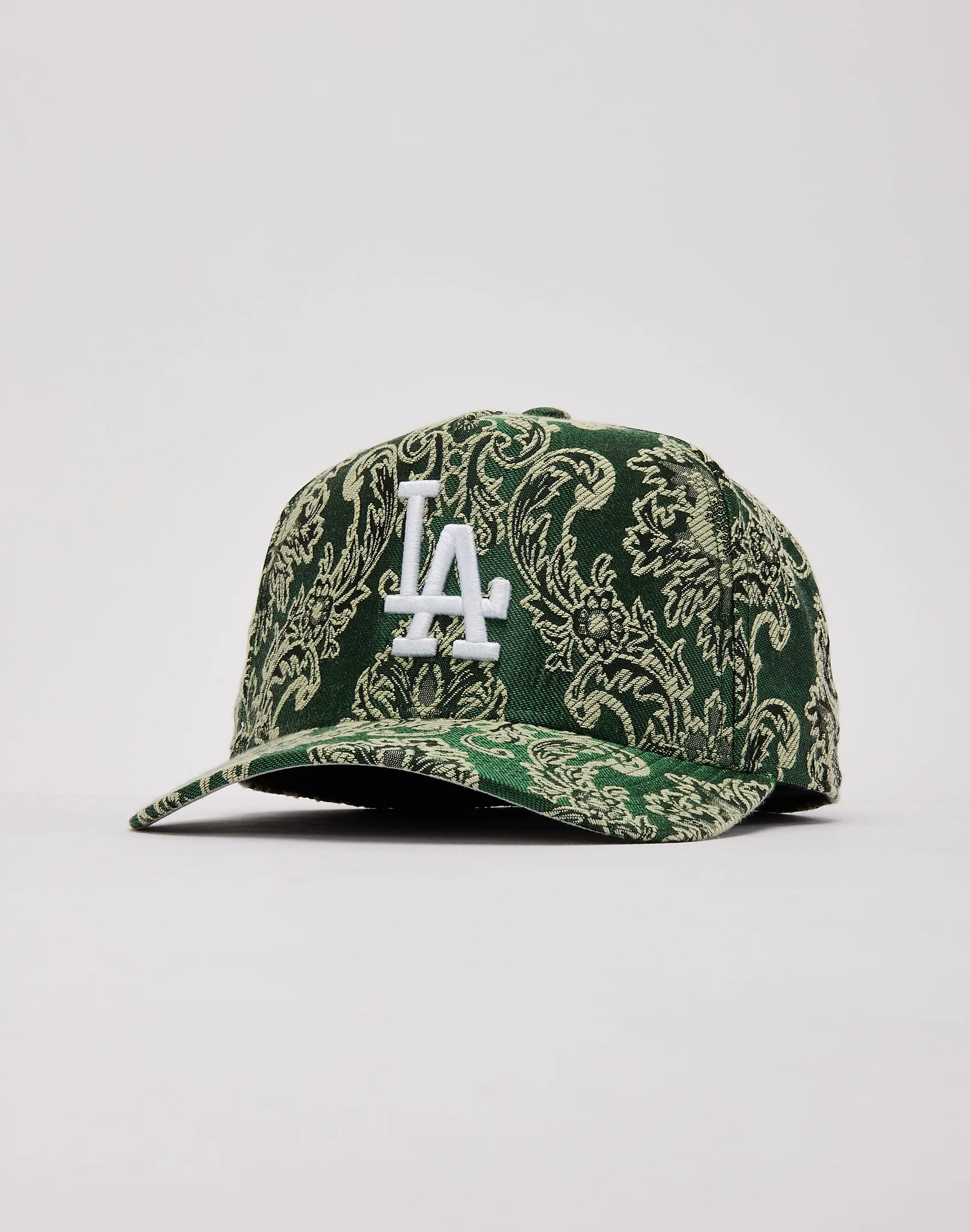 Mens Mitchell & Ness MLB Los Angeles Dodgers Tapestry Pro Pinch Snapback Hat Mens Mitchell & Ness MLB Los Angeles Dodgers Tapestry Pro Pinch Snapback Hat
