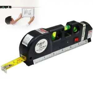 Laser Level Tool Multifunctional Home Use Infrared Cross-Line Right Angle Spirit Level High Precision Line Marker Laser Leveler Tool