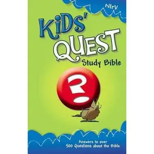 USED-NIrV, Kids' Quest Study Bible, Hardcover: Real Questions, Real Answers (New International Readers Version) by Zondervan (Hardcover)