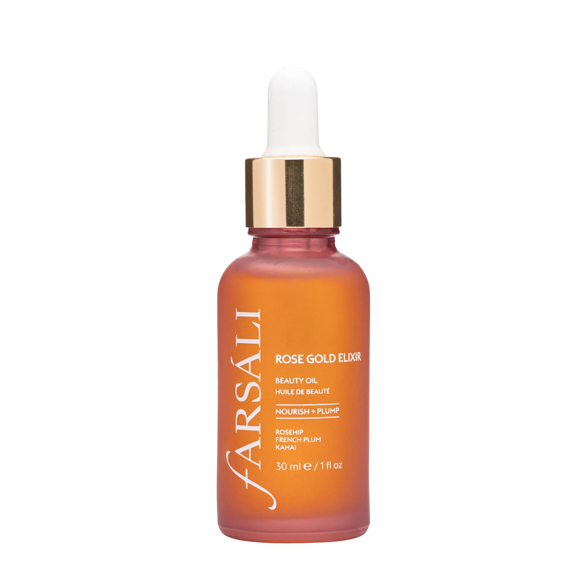 Rose Gold Elixir Beauty Oil - Nourish & Plump with Rosehip Oil