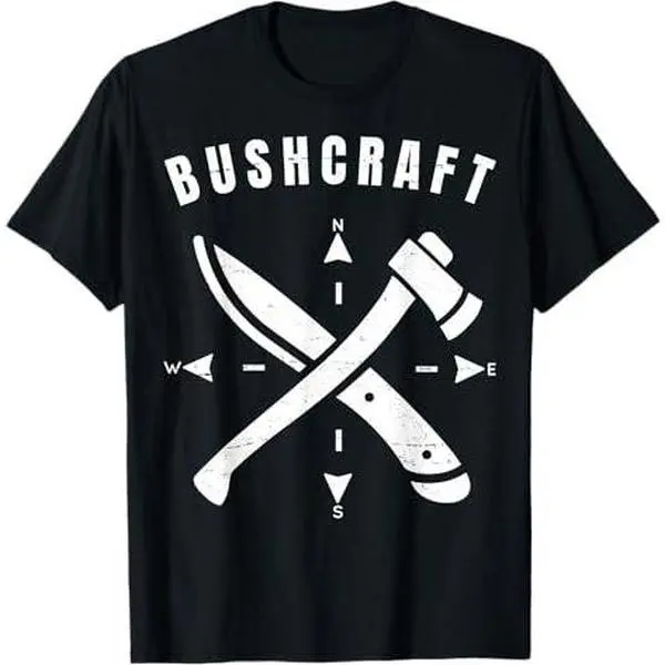 Camping - Bushcraft - Adventure Survival Wilderness - Camper T-Shirt