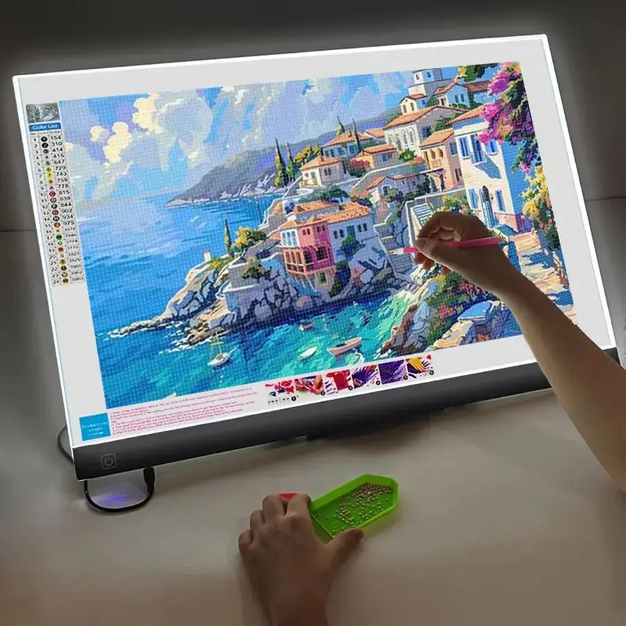 LED Light Pad Painting Board, 1/2 Counts USB Powered Adjustable Light Board, Artists Board for Painting, Sketching, Animation, Template Making
