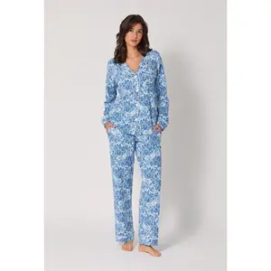 Bed Head Till The Ball Drops and Dreamy Damask L/S Classic PJ Set