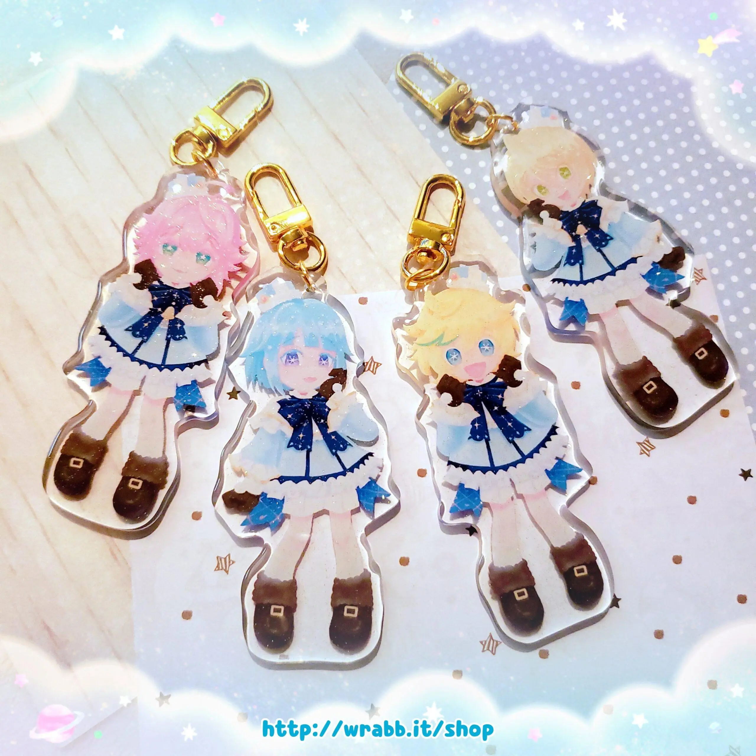 Enstars Branco DX Keychains