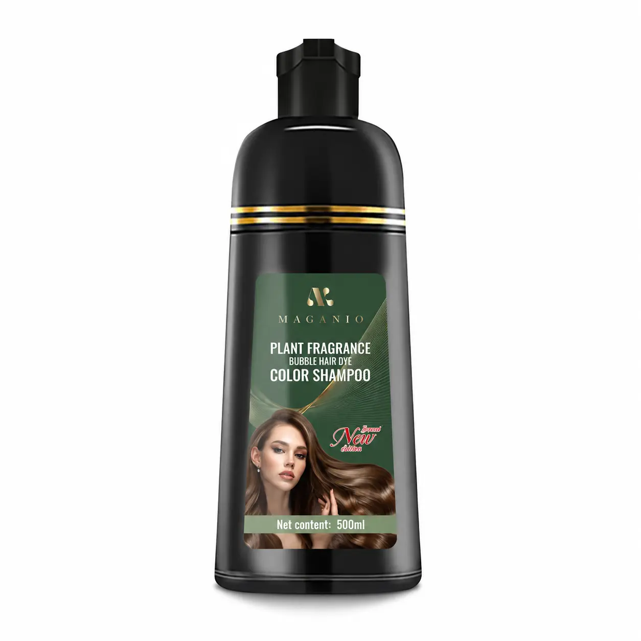 Maganio Plant Fragrance Bubble Hair Color Shampoo