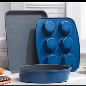 PRINCESS HOUSE Juego para hornear de 3 piezas