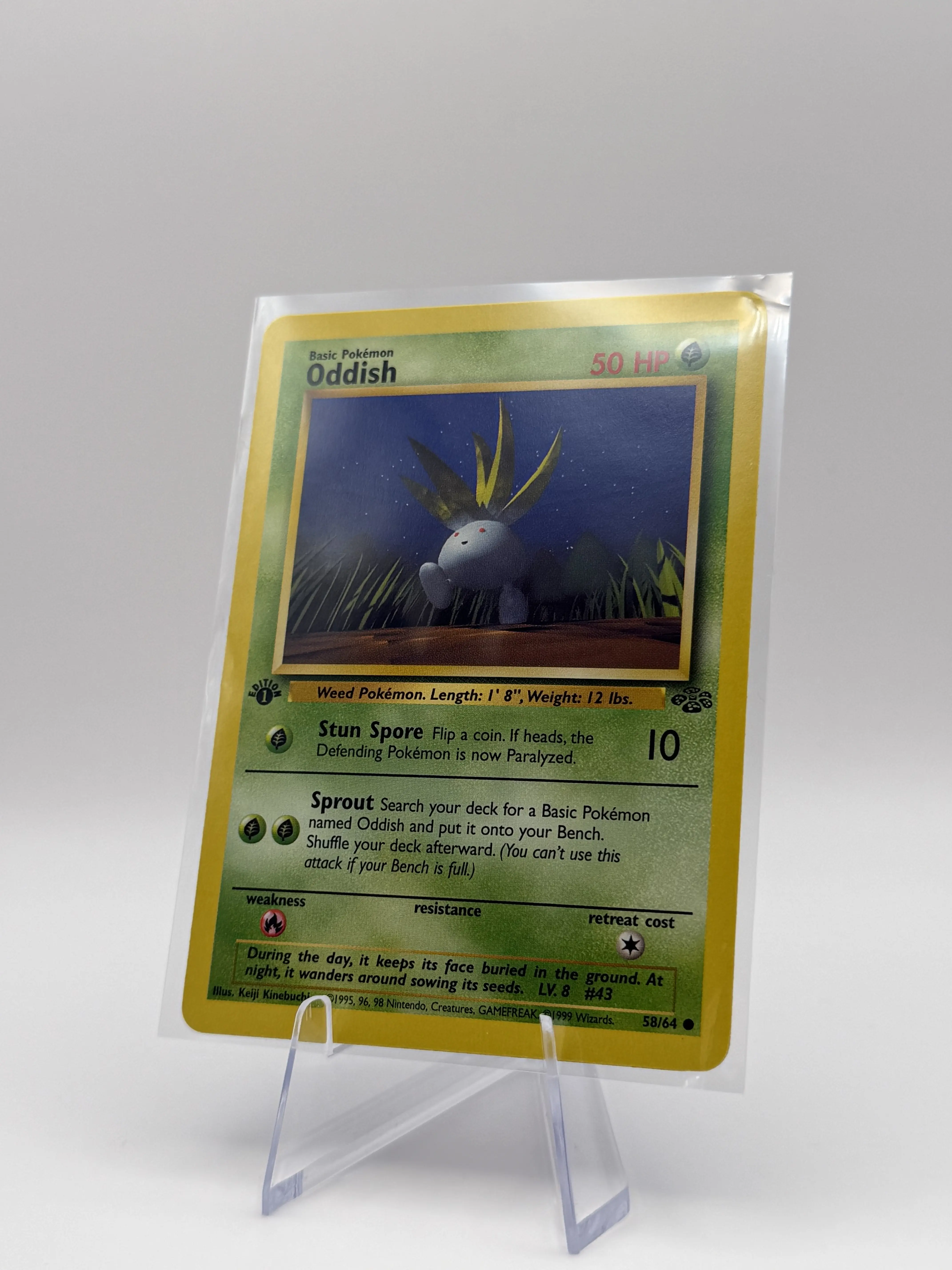 Oddish 1st Edition Common Jungle 58/64
