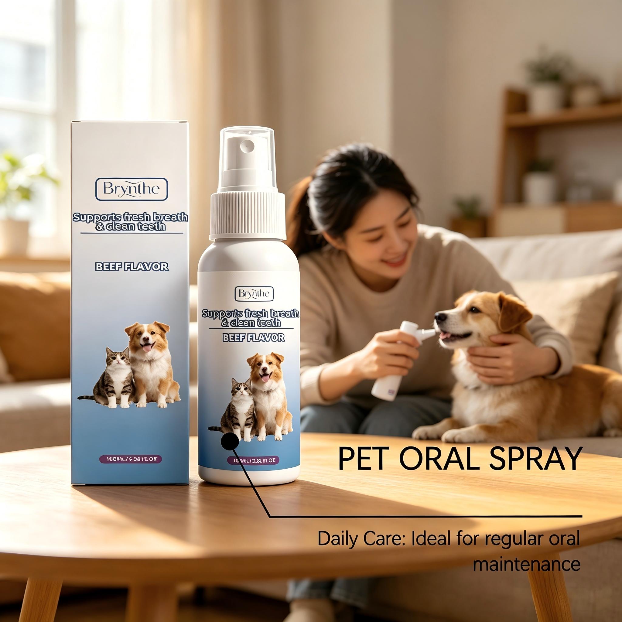 Pet Oral Cleansing Spray | Brighter Teeth & Odor-Free