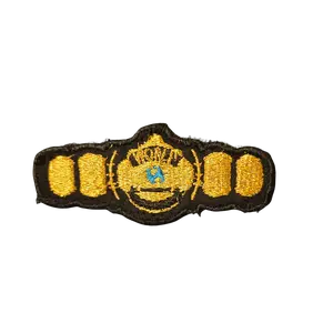 World Heavyweight Championship belt inspired Patch