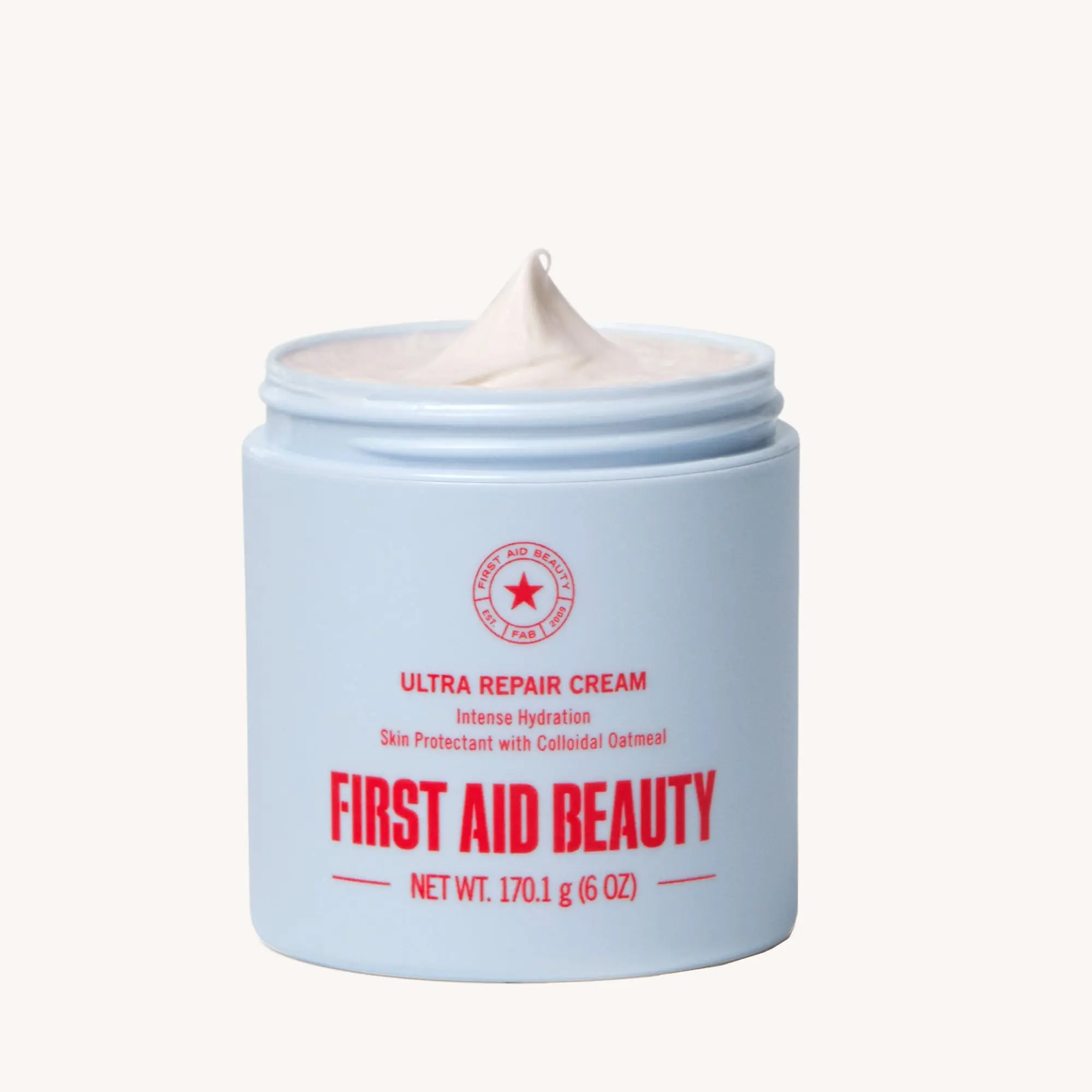 First Aid Beauty Ultra Repair Cream Intense Hydration Moisturizer with Colloidal Oatmeal