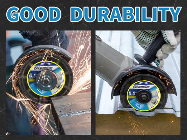 5 Inch Cutting Iron King Diamond Saw Blade for Heavy Duty Metal Cutting Angle Grinder