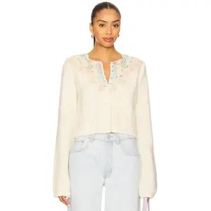 Free People Pixie Cardi in Ivory