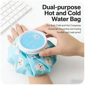 Reusable Hot & Cold Ice Pack for Injuries, Headaches, Teeth Pain, Menstrual Relief, Multi-Purpose Pain Management Solution