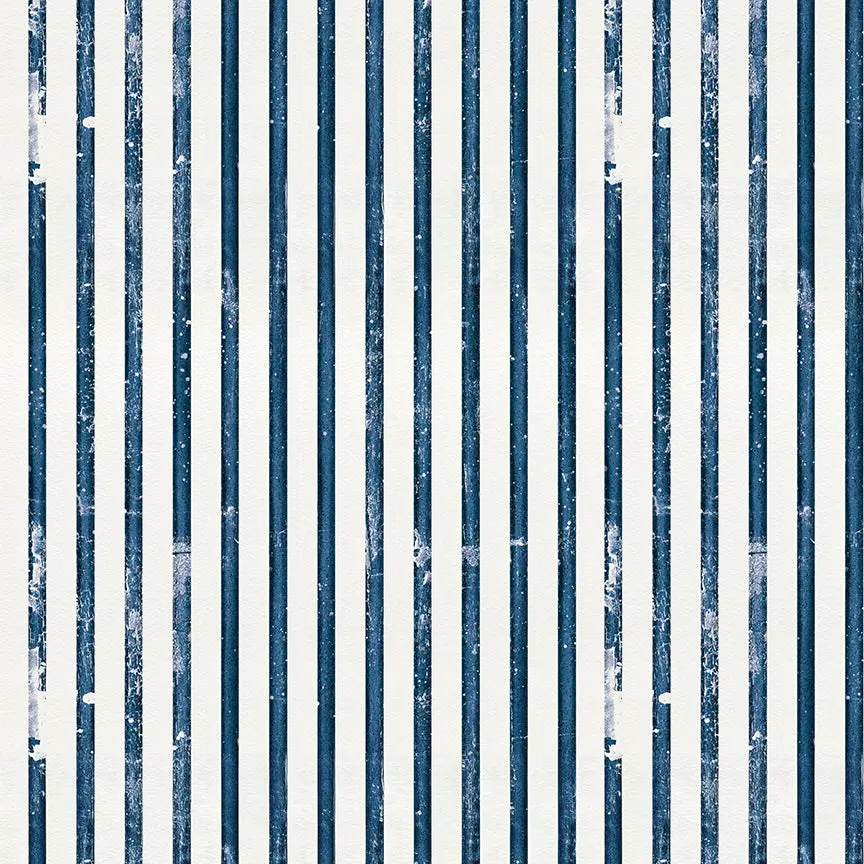 Fabric Riley Blake Blue Faded Stripes Sew America by the Quarter Yard C17349-BLUE