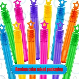 12 Piece Kids Bubble Toy Set, Mini Bubble Tubes, Colorful Bubble Sticks, Party Fun Accessories, Interactive Kids Toys, Stress Relief Bubble Pipes