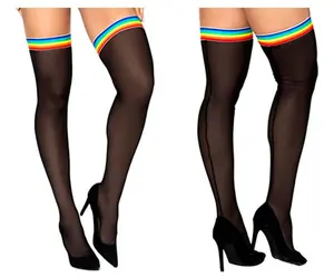 Mesh Thigh Highs