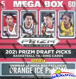 Panini 2021-22 Prizm Draft Picks Basketball Mega Box