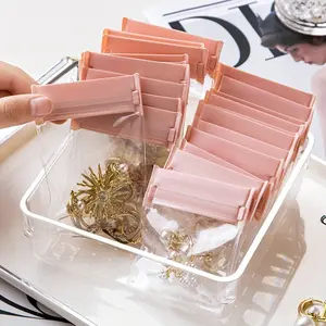 25pcs EVA Anti-Oxidation Jewelry Storage Bags - Sealed Display Pouches for Earrings, Rings, Necklaces, Bracelets - Ideal for Travel & Gifting, No Power Needed, Versatile Packaging Solution, Organiser, Elegant Jewelry Organizer