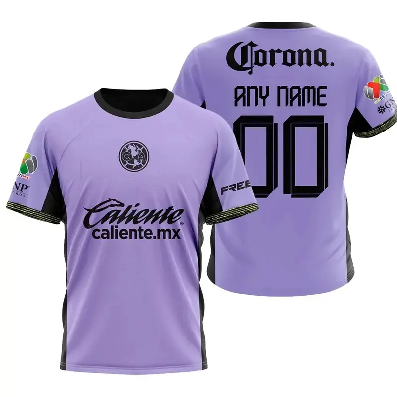 Personalized LIGA MX Club America Shirt 3D 2025 Adult/Kist Size Mexican Football T-shirt, Mexicano Futbol Jersey, Gifts for Him Dad