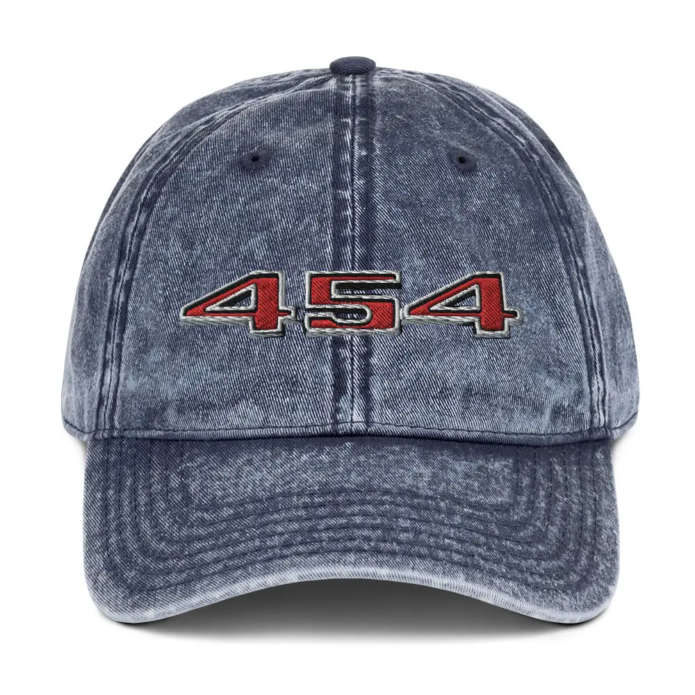 Chevelle Chevy 454 Emblem Vintage Cotton Twill Cap