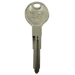 212 MAIN Kaba MZ27-X222 Ilco Master Key Blank, 1.3x0.1 in Car Key Accessory - Pack of 10