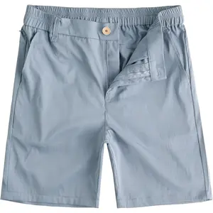 JOTOOK Mens Casual Shorts 7 Inch Lightweight Golf Shorts Summer Quick Dry Elastic Waist Hiking Short with Pockets