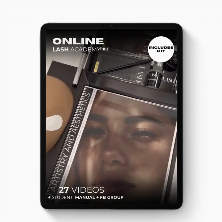 Online Lash Academy- Lash Artistry Education+ Student Kit