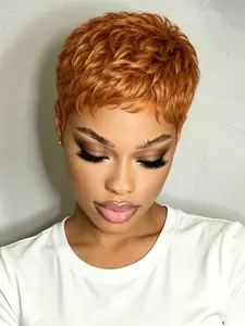 6 Inch Pixie Cut Wig Human Hair, Short Wave Wigs for Women, Stylish and Versatile, Perfect for Daily Wear