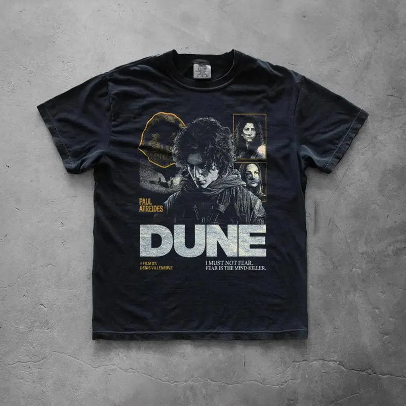 Dune Paul Atreides Shirt | Retro Sci Fi Movie Graphic Tee