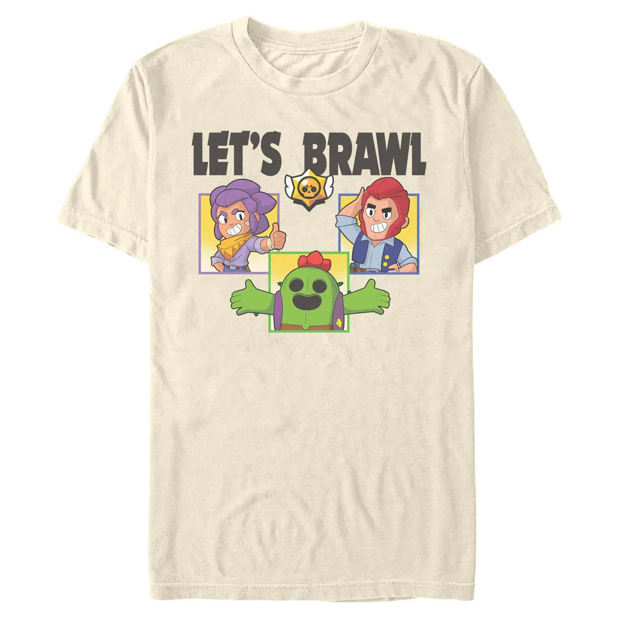 Mens Brawl Stars Ranger Ranch Brawlers T Shirt