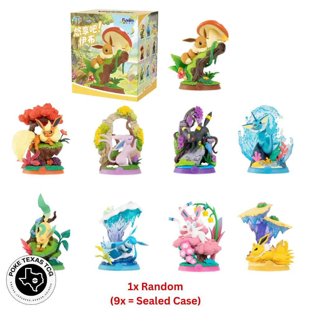 Official Funism x Pokemon Enjoy! Eevee Series Blind Box