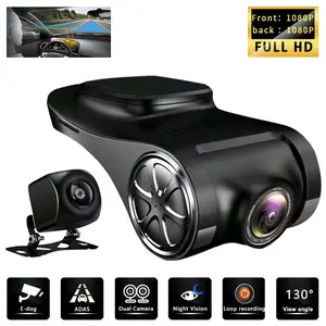 24Hours Recording Car Camera Dual Lens Dash Cam Driver Recorder Stream With ADAS