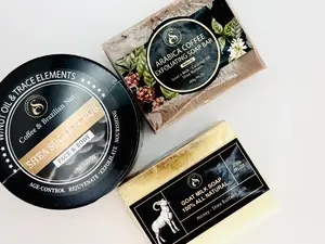 Swann Cosmetics Coffe soap and scrub set