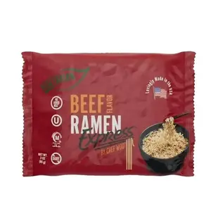 Palmetto Gourmet Foods RAMEN EXPRESS Beef Flavor 10 Pack 3 Oz Each Plant-Based Vegetarian Kosher Halal Certified Quick Flavorful Meal Anytime