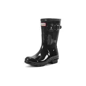 Hunter Ladies Original Short Gloss Rain Boots - Womens 8