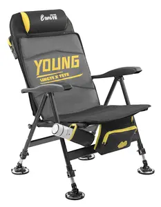 Ultralight Foldable Camping Chair with 180° Reclining Backrest, Anti-Slip Steel Claws for All-Terrain Use - Perfect for Camping, Fishing, Beach Relaxation & Napping