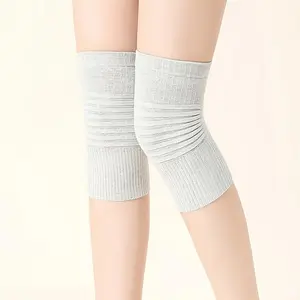 2-piece set - Unisex knee pads for joint stability and warmth, leg protection, hand washable polyamide (nylon), lightweight, warm, and helps with knee movement