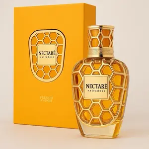 French Avenue NECTARE Extradose Eau de Parfum, 3.04 Fl Oz, Citrus Gourmand Fragrance, Long Lasting, Woody Scent with Honey and Orange Notes, Unisex Perfume