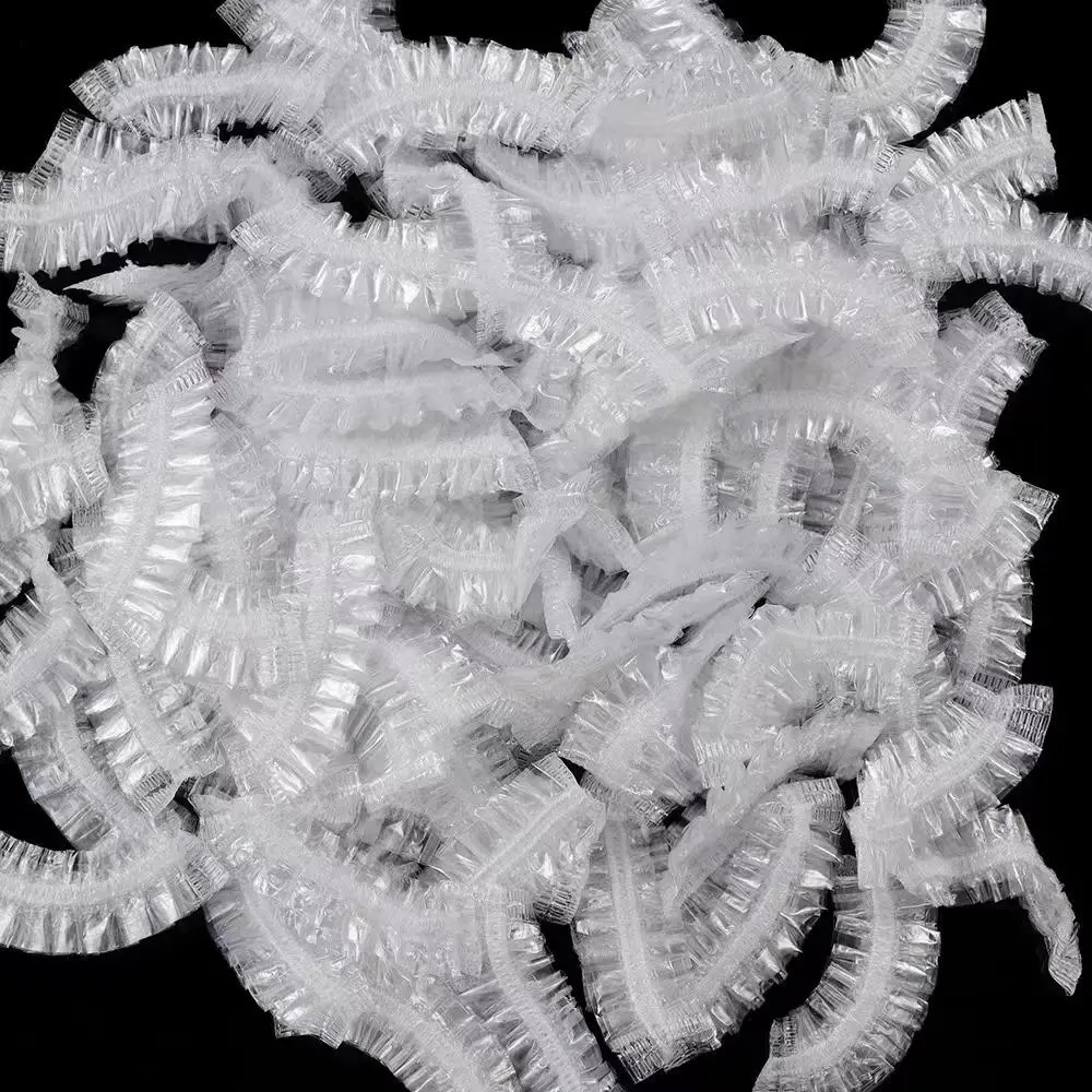 100-500pcs Disposable Waterproof Ear Covers for Shower, Waterproof Earplugs, Swimming Earplug, Plastic Ear Caps for Hair Dyeing and Bathing, Convenient Ear Protection