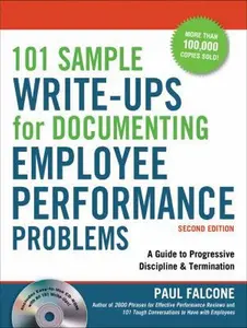 USED-101 Sample Write-Ups for Documenting Employee Performance Problems: A Guide to Progressive Discipline & Termination by Paul Falcone (Paperback)