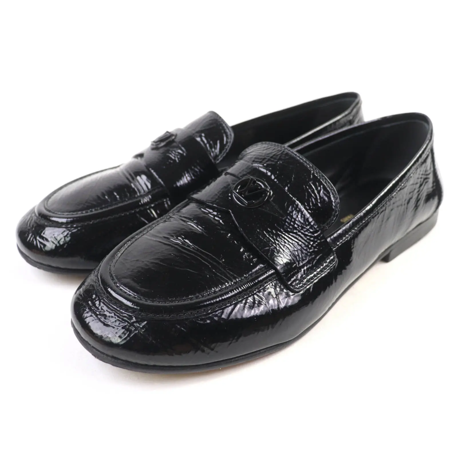 Pre-owned Louis Vuitton Others Small Leather Goods Soho Line Leather Loafers