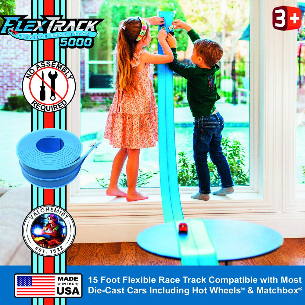 Daytona Blue FlexTrack 5000 Flexible Race Track